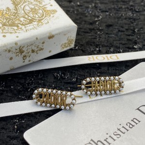 Fashion Jewelry Accessories Earrings Dior Earrings Gold Earrings E1308