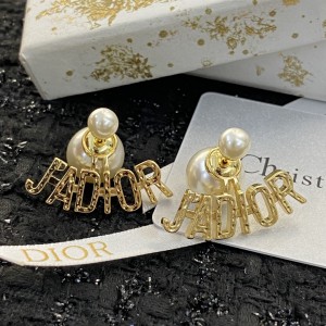Fashion Jewelry Accessories Earrings Dior Tribales Earrings Gold Earrings E1326