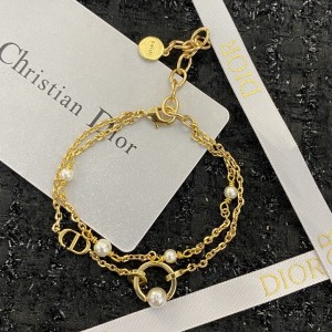 Fashion Jewelry Accessories Dior Bracelet Gold Bracelet H476