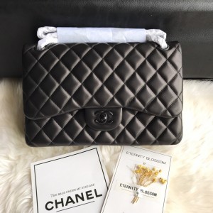 Fashion Handbags Classic Handbag Classic Flap Bag Black Chain Bag 30cm 1113-U