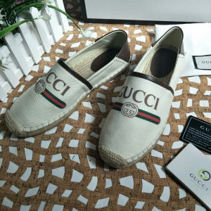 Fashion Shoes Gucci Canvas Flat Espadrille Shoes Casual Shoes Men's Shoes G3202-2