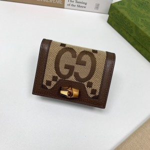 GG Wallet GG Diana jumbo GG card case GG compact wallets for Women 658244