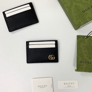 Gucci Wallet Gucci Card case GG Marmont card case Card holder for Men 657588 Black
