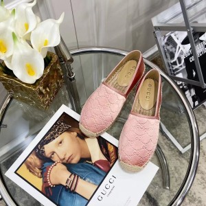 Fashion Shoes Gucci Jacquard  Flat Espadrille Shoes Casual Shoes Women's Shoes G3214-3