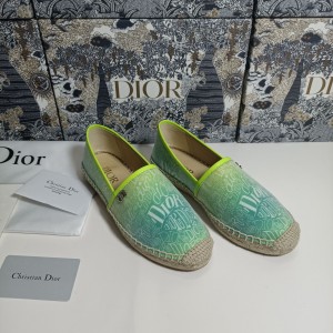 Fashion Shoes Dior Granville Flat Espadrille Shoes Casual Shoes Women's Shoes D3119-1