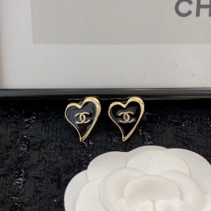 Fashion Jewelry Accessories Earrings Gold Black CE020