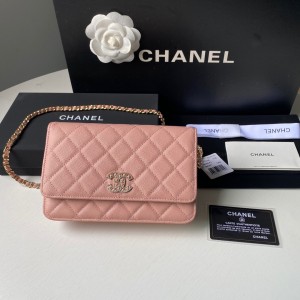 Fashion Handbags Flap Bag Wallet on Chain Flap Wallet Card Holder AP2734B Pink