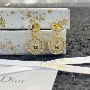 Fashion Jewelry Accessories Earrings Dior Earrings Gold Earrings E964