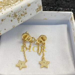 Fashion Jewelry Accessories Earrings Dior Earrings Gold Earrings E597