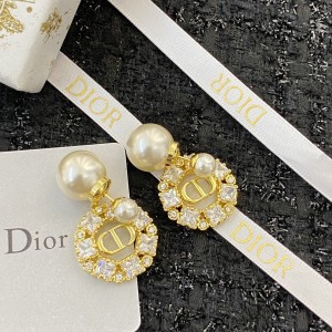 Fashion Jewelry Accessories Earrings Dior Tribales Earrings Gold Earrings E1865
