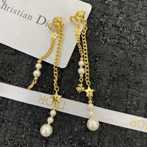 Fashion Jewelry Accessories Earrings Dior Earrings Gold Earrings E372