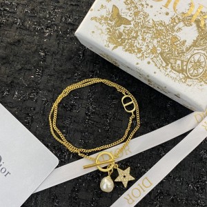Fashion Jewelry Accessories Dior Bracelet Gold Bracelet H199