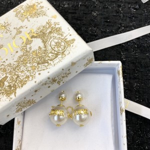 Fashion Jewelry Accessories Earrings Dior Tribales Earrings Gold Earrings E936